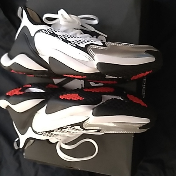 adidas Runfalcon 5 Wide Running Sneakers - Black | Free  NIB Women\'s Impact FLX Addidas black and white athletic shoe sz 7.5 (men\'s 6.5)